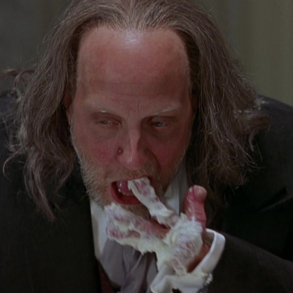 🥔 Gildan Scary Movie 2 mashed potatoes butler bleached Thanksgiving tee - Picture 9 of 12